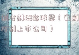 制冷剂概念股票（氟制冷剂上市公司）