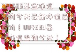004636基金净值查询今天最新净值最新股价（004683基金净值查询今天）
