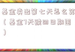 基金卖出第七天怎么算（基金7天赎回日期图）