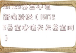 161725基金净值新浪财经（161725基金净值天天基金网）