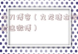 牛刀博客（九龙塘右眼财迷微博）