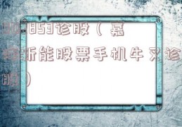 002853诊股（嘉泽新能股票手机牛叉诊股）