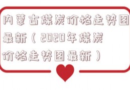 内蒙古煤炭价格走势图最新（2020年煤炭价格走势图最新）