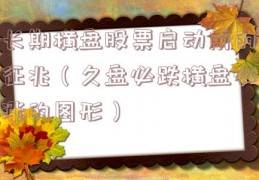 长期横盘股票启动前的征兆（久盘必跌横盘必涨的图形）