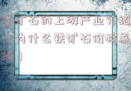 铁矿石的上游产业介绍（为什么铁矿石价格暴涨）
