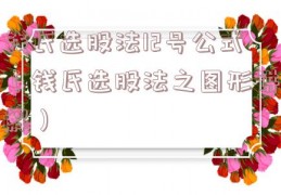 钱氏选股法12号公式（钱氏选股法之图形讲解）