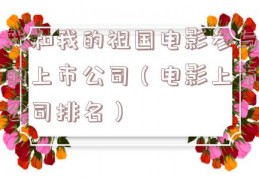 我和我的祖国电影参与的上市公司（电影上市公司排名）