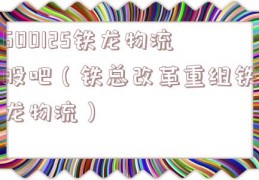 600125铁龙物流股吧（铁总改革重组铁龙物流）