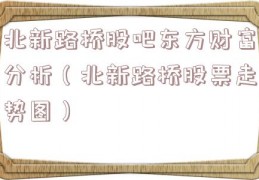 北新路桥股吧东方财富分析（北新路桥股票走势图）