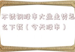 不锈钢股市大盘走势怎么下载（今天股市）