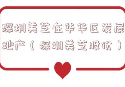 深圳美芝在华华区发展地产（深圳美芝股份）