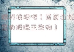 深科技股吧（医药最便宜的股海王生物）