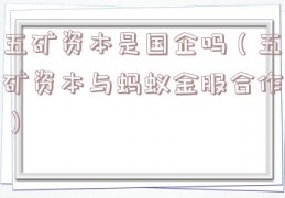 五矿资本是国企吗（五矿资本与蚂蚁金服合作）