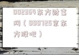 002364东方财富网（000725京东方股吧）