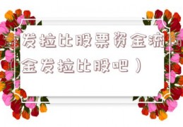 金发拉比股票资金流向（金发拉比股吧）