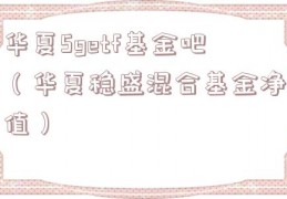 华夏5getf基金吧（华夏稳盛混合基金净值）