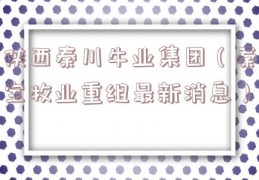 陕西秦川牛业集团（秦宝牧业重组最新消息）