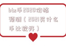bts币2020价格预测（2021买什么币比较好）