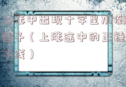 上涨中出现十字星加倒锤子（上涨途中的正锤子线）