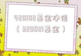 420102基金净值（320021基金）