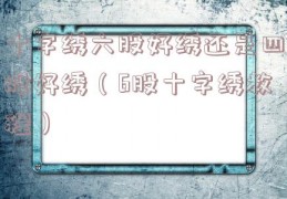 十字绣六股好绣还是四股好绣（6股十字绣教程）