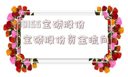 600155宝硕股份（宝硕股份资金流向）