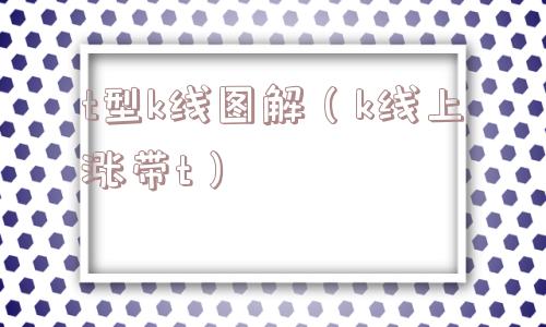 t型k线图解（k线上涨带t）